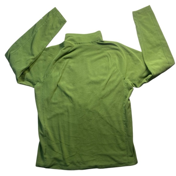 The North Face Men’s Glacier 1/4 Zip Fleece Pullover Green Gray Size Large - Picture 3 of 12